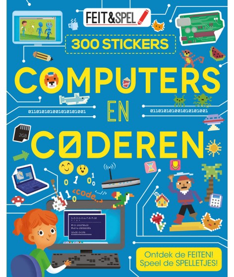Feit&spel 300 stickers Computer